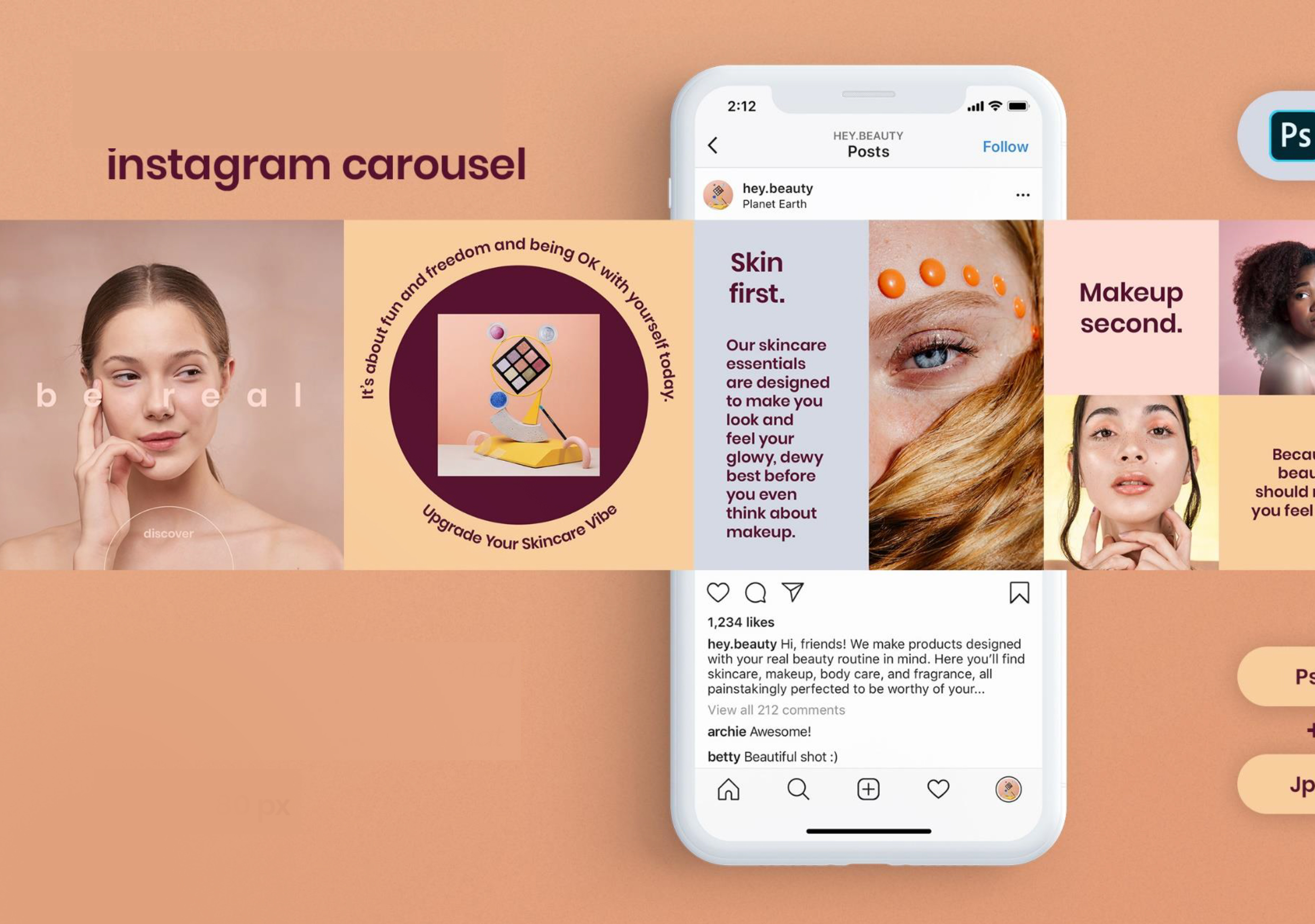 Carousel instagram